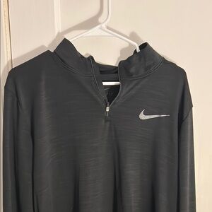 Nike Charcoal Quarter-Zip Top